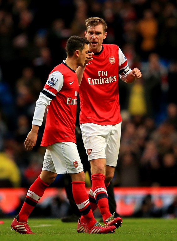  阿森纳终结曼城联赛二十场不败  